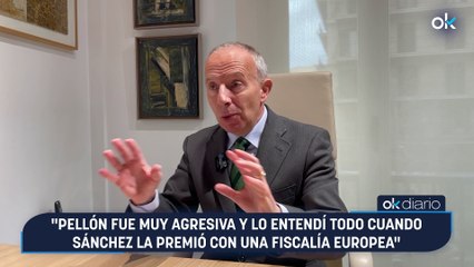 Carlos Delgado: "Pellón fue muy agresiva y lo entendí todo cuando Sánchez la premió con una Fiscalía Europea"
