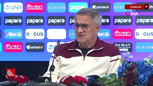 Şenol Güneş: Hedefimiz Avrupa