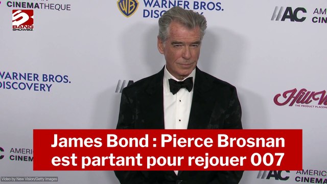 James Bond : Pierce Brosnan est partant pour rejouer 007