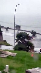 Cómo fue la tormenta en Mar del Plata