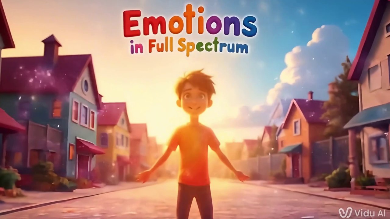 Emotions with full Spectrum / Animated Video / Kids Lessons / AI Animation.