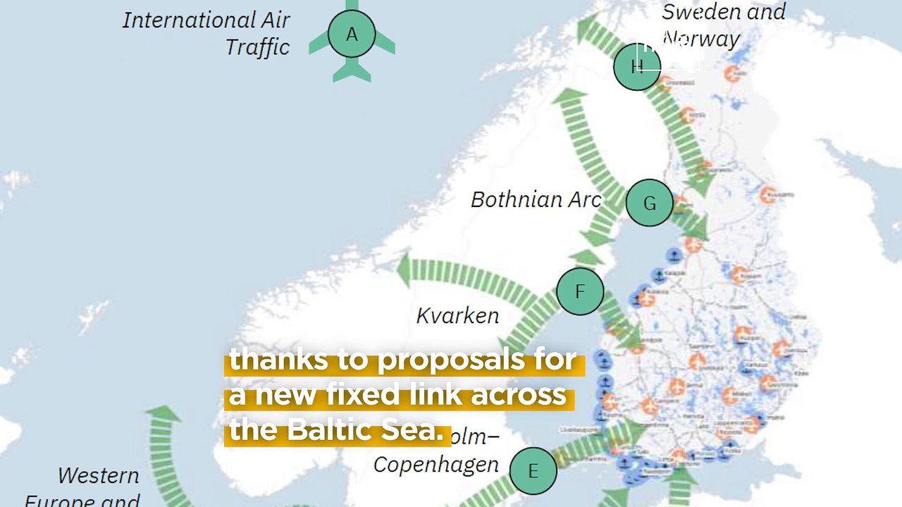 Finland wants to build a bridge across the Baltic Sea to Sweden for better connections to Europe