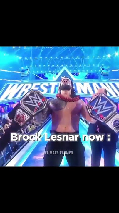 Brock Lesnar Now Vs Then ☠️🔥- Brock Lesnar Edit 👑- Brock Lesnar Status !❤️‍🔥