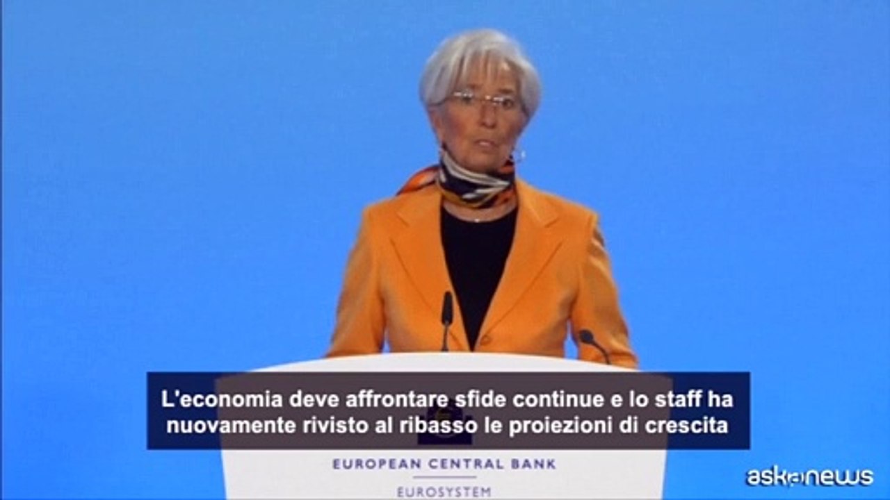 BCE taglia le prospettive di crescita a medio termine dell'Eurozona