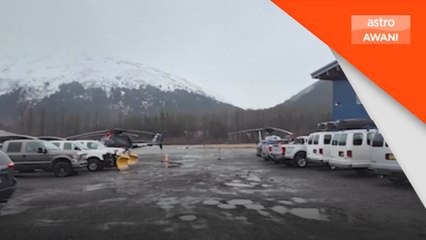 Tiga pemain ski dikhuatiri maut dalam insiden runtuhan salji