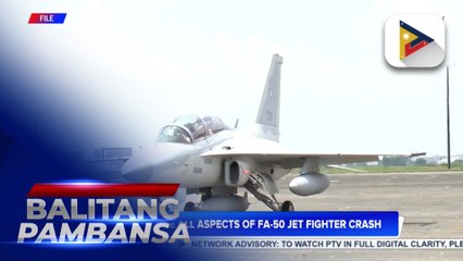 PAF to probe all aspects of FA-50 jet fighter crash