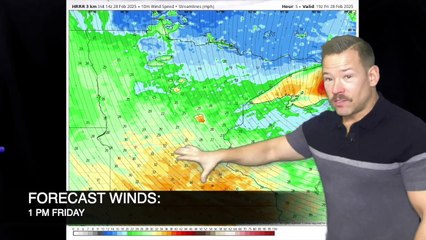 Gusts ripping 50 mph Friday in Minnesota; eyeing potential storm next week