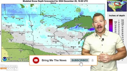 Temps could be 20 degrees above normal as we head into 2025