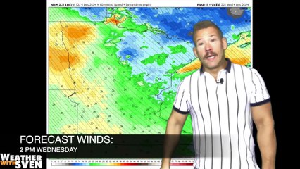 Arctic blast Thursday ahead of rapid warming into the weekend