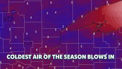 Coldest air of the season blows in after Thanksgiving