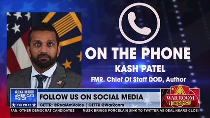 Kash Patel wanted Democrats removed from committees