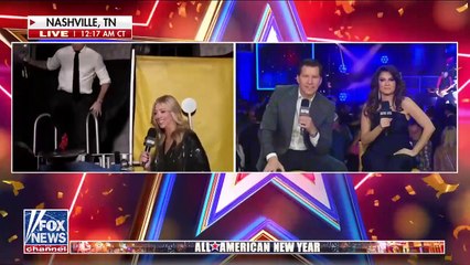 Pete Hegseth drinks during Fox News broadcast