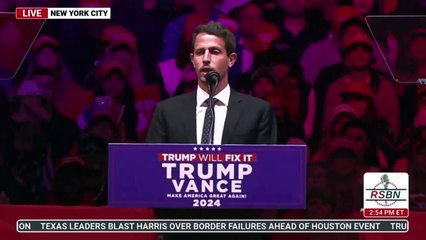 Trump Rally Speaker Calls Puerto Rico 'Garbage' at NYC Event