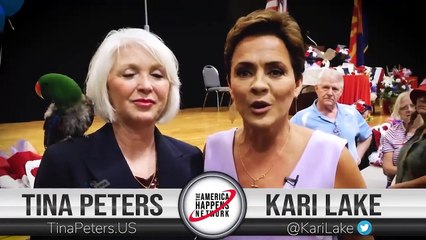 Kari Lake backing Tina Peters