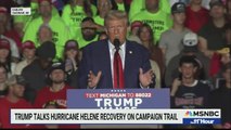 Trump Politicizes Hurricane Response with False Claims to Shift Blame onto Immigrants