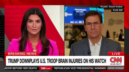 Fmr Trump Def Sec Mark Esper Slams Trump s Insults of US Troops Attacked While He Was President