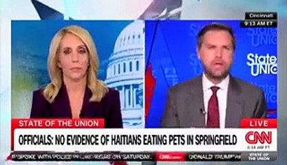 Vance Admits He Invented Eating Dogs and Cats Story