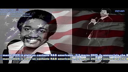 Randy Brown - I'm Always In The Mood  (Memphis, 1952  - Memphis,  5 marzo 2025) 72 anni