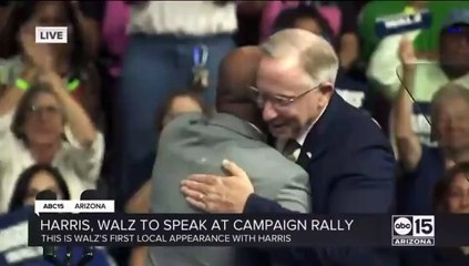 John Giles Gives Speech at Harris Rally in Phoenix