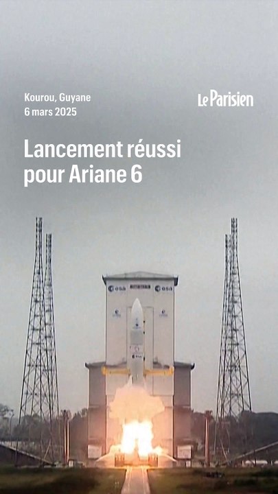 Lancement réussi pour Ariane 6