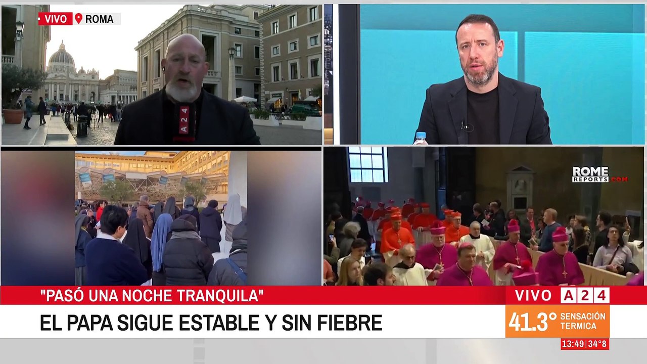 📢 EL PAPA FRANCISCO CONTINÚA SU RECUPERACIÓN