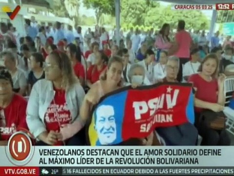 Caracas I Venezolanos recuerdan a Hugo Chávez Frías como un hombre de liderazgo humanista