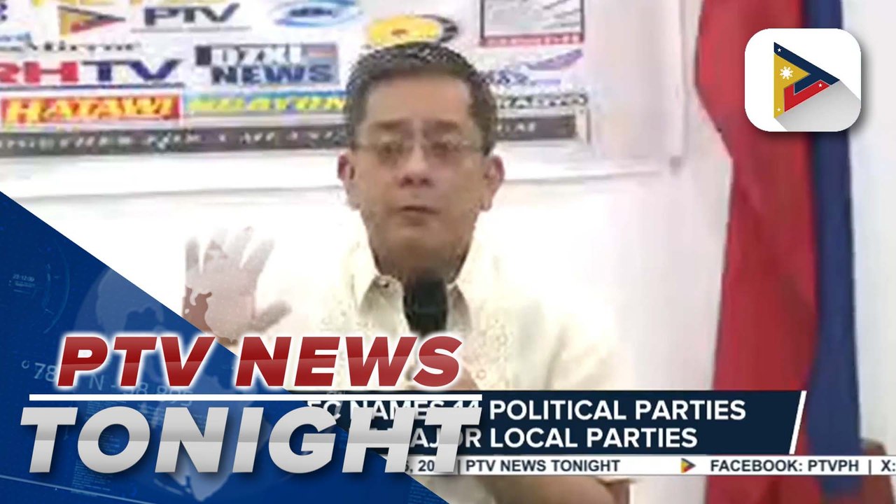 Comelec names Lakas-CMD, Nacionalista Party as...
