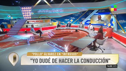 El "Pollo" Álvarez en Intrusos