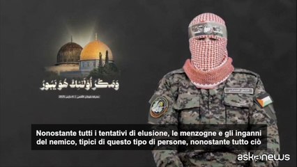 Hamas: impegnati a rispettare la tregua nonostante menzogne del nemico