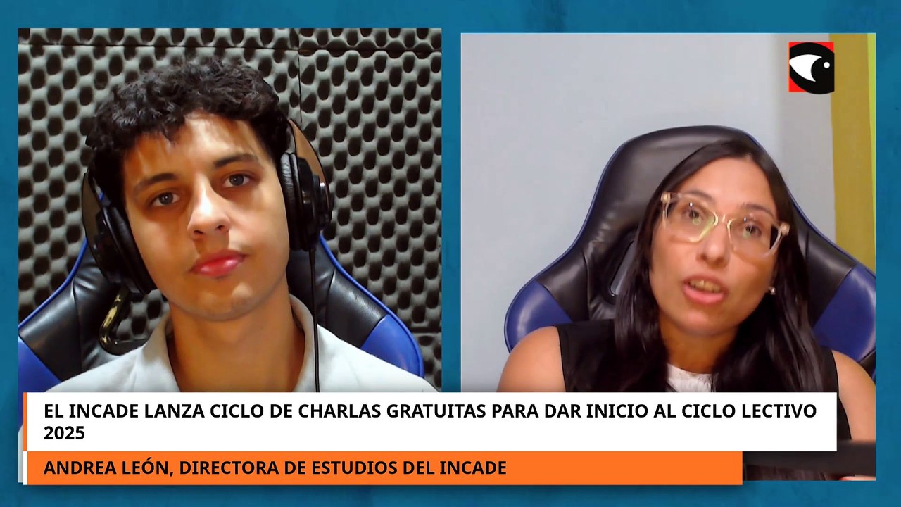 El INCADE lanza ciclo de charlas gratuitas para dar inicio al ciclo lectivo 2025
