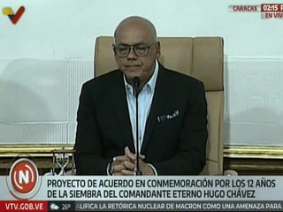 Pdte. AN Rodríguez: Al decir Chávez no soy yo, el Comandante se quedó con nosotros para siempre