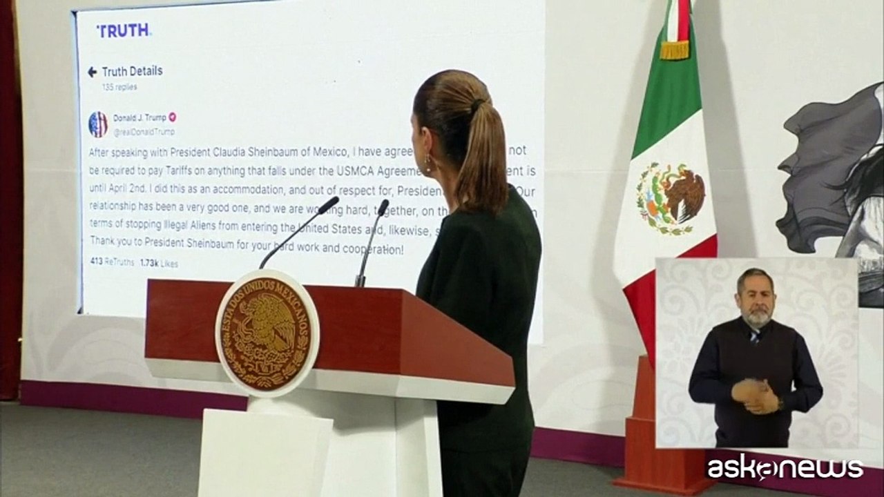 Trump fa marcia indietro sui dazi imposti al Messico