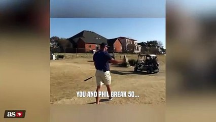 "Bryson DeChambeau’s Electric Interaction with Fan While Filming YouTube Video on Course"