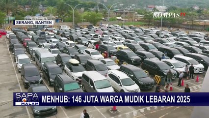 Menteri Perhubungan, Dudy Purwagandhi:146 Juta Warga Mudik Lebaran 2025