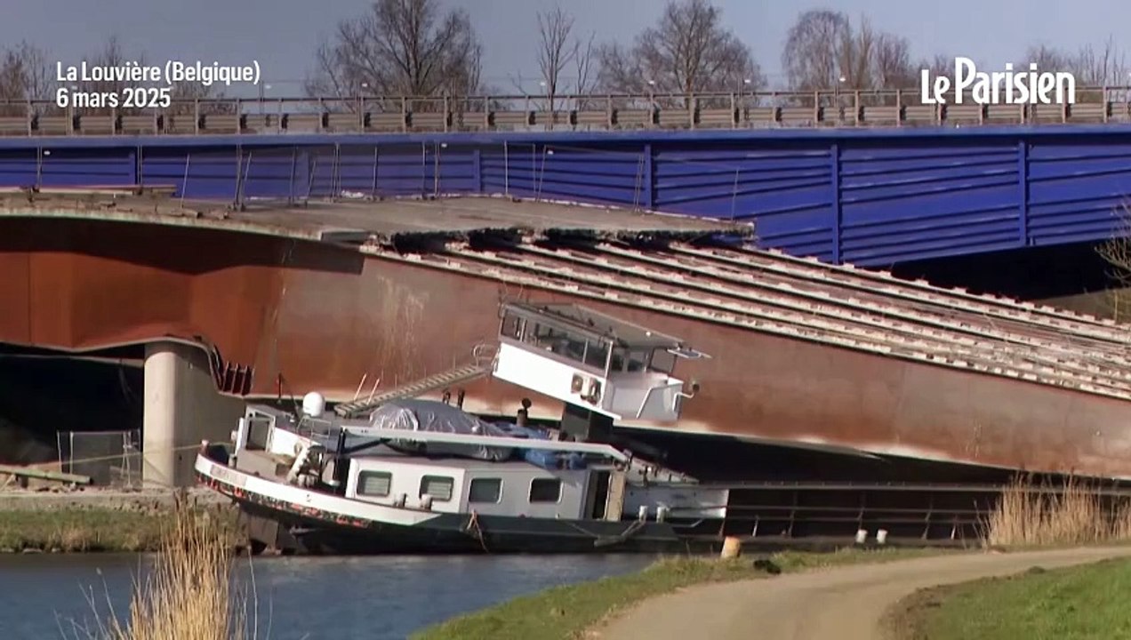 Belgique : un pont autoroutier en chantier s’effondre, un mort et deux blessés