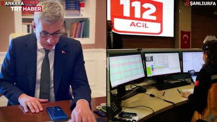 Bakan Memişoğlu, bebeğin hayatını kurtaran 112 personelini tebrik etti