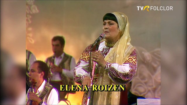Elena Roizen - Drag mi-a fost omul frumos (Spectacol aniversar Paraschiv Oprea - arhiva TVR)