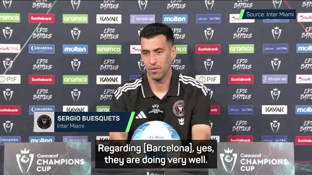 Busquets backs Barca for 'many titles' this season