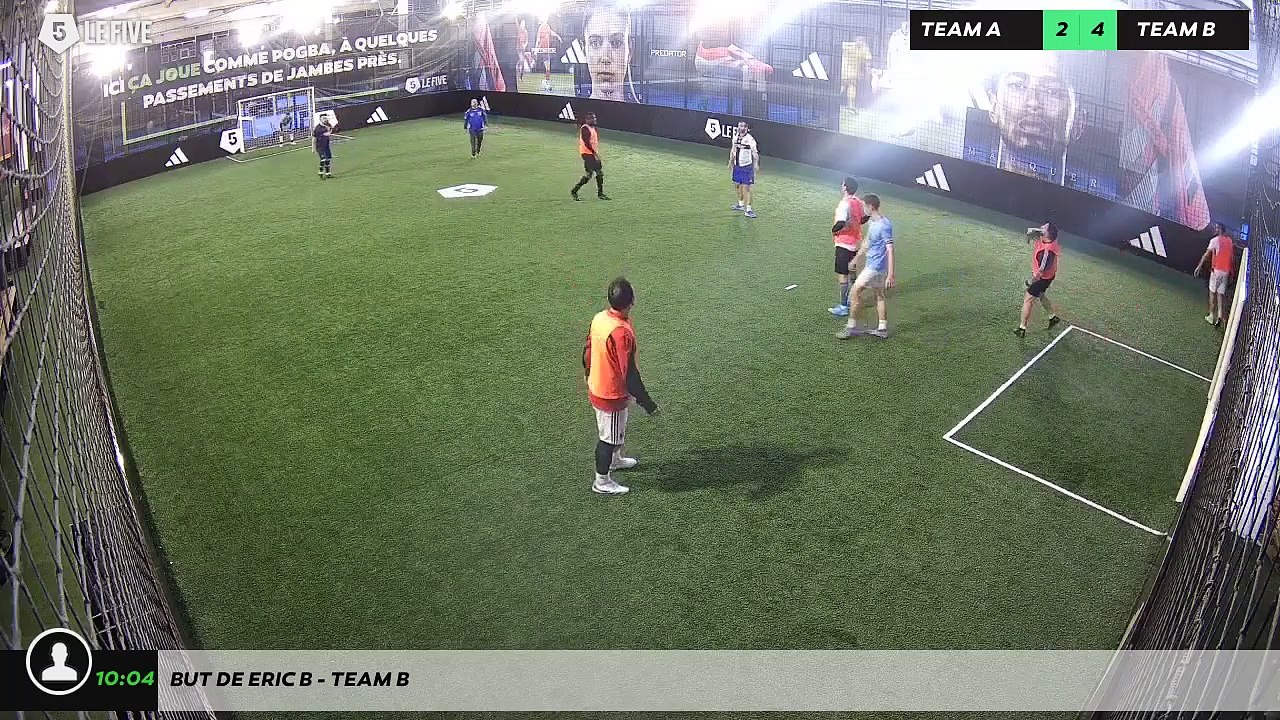 But de Eric B - Team B