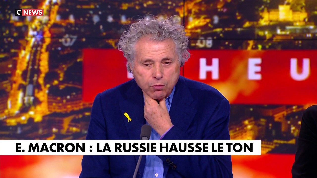 Gilles-William Goldnadel : «Il ne faut pas pousser trop les Russes pour qu'ils soient dans l'excès.»