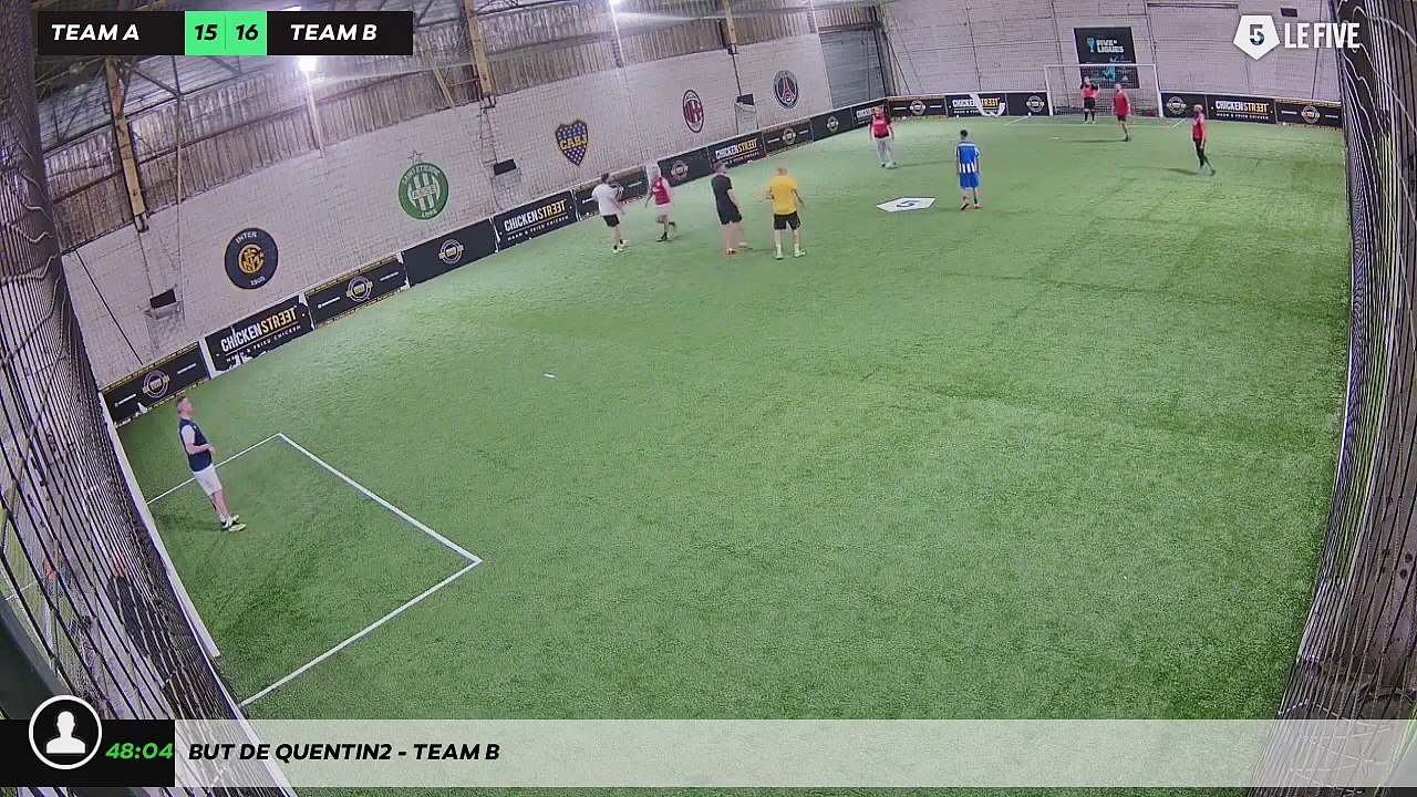But de Quentin2 - Team B
