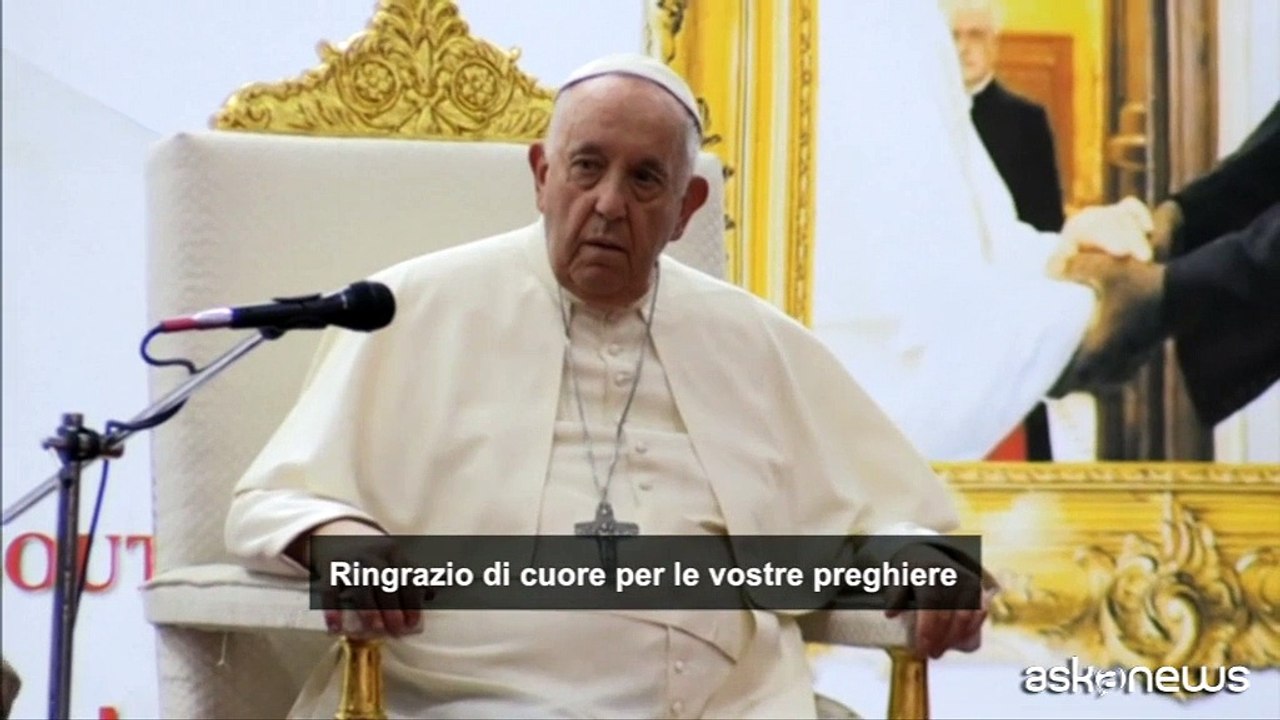Torna la voce del Papa, ecco il primo audio di Francesco dal Gemelli