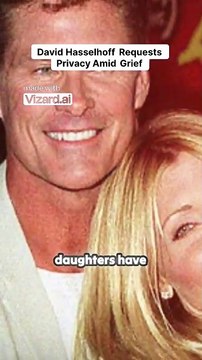 David Hasselhoff Requests Privacy Amid Grief ||#PamelaBach #DavidHasselhoff #Baywatch #USNews #Tragedy #MWMStore