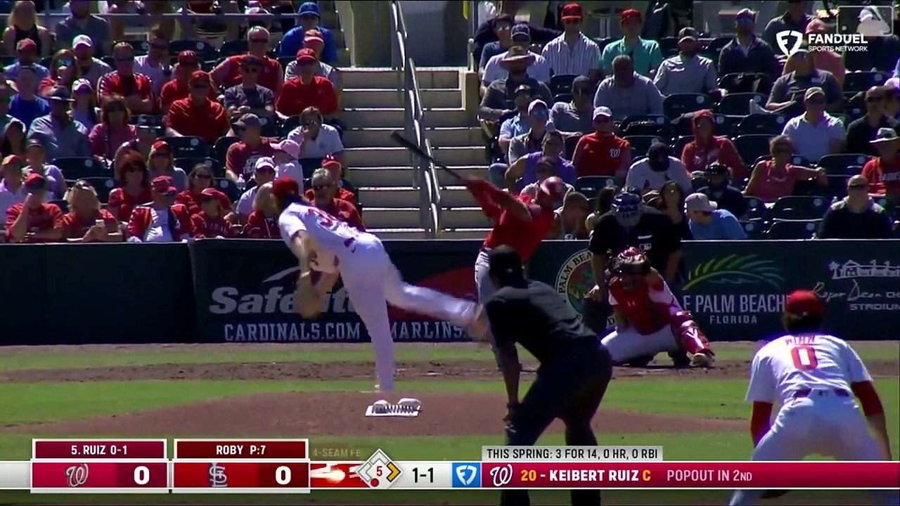 MLB: Segundo jonrón de Keibert Ruiz en victoria de Washington