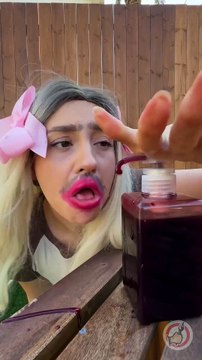 Oops! She's Still Figuring Out the Dispenser! 🤪😂