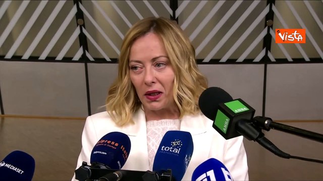 Meloni: Riarmo non ? parola adatta, messaggio non chiaro per i cittadini