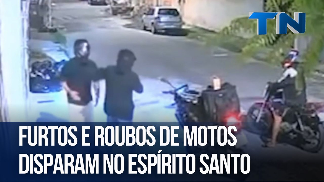 Furtos e roubos de motos disparam no Espírito Santo