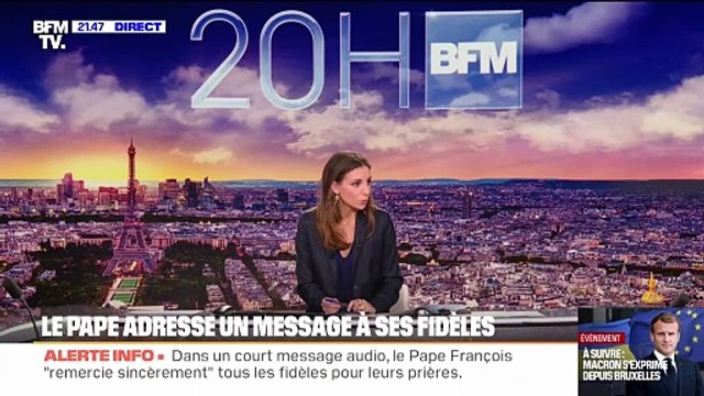 Je vous remercie sincèrement pour vos prières : le message audio que le pape François a adressé aux fidèles