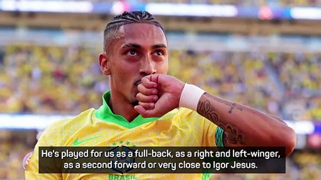 Raphinha and Vinicius Jr. can be successful for Brazil - Dorival