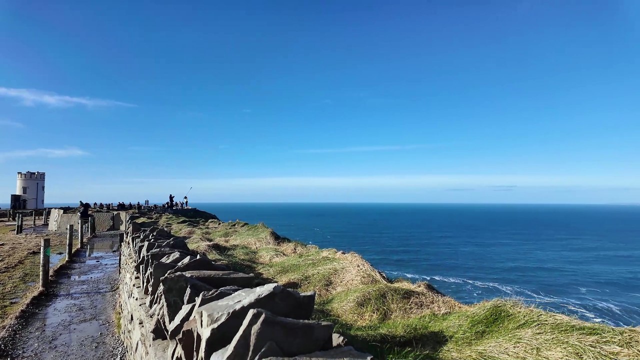 Les falaises de Moher en Irlande !